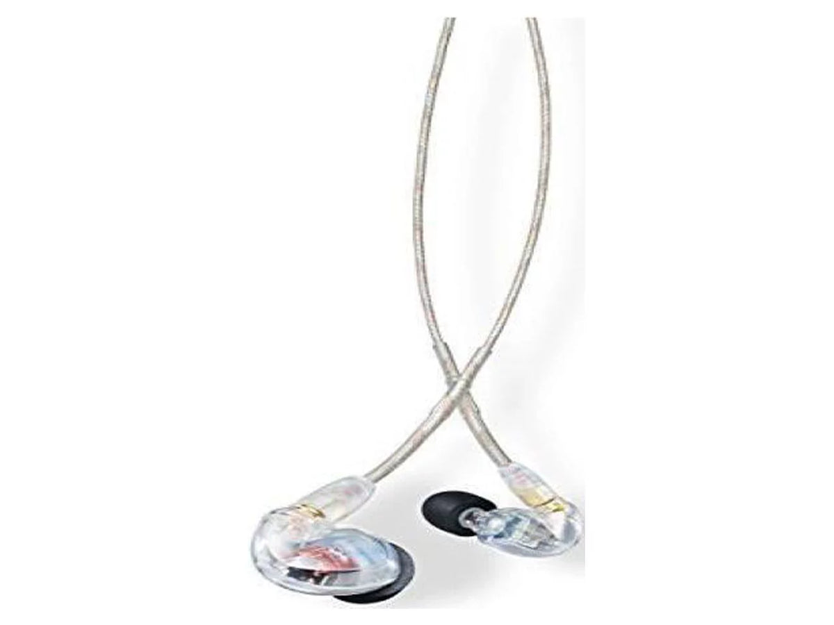 Sizehure SizeE425 Pro In-Ear Sizeound Isolating Dual Driver Earphones - Clear