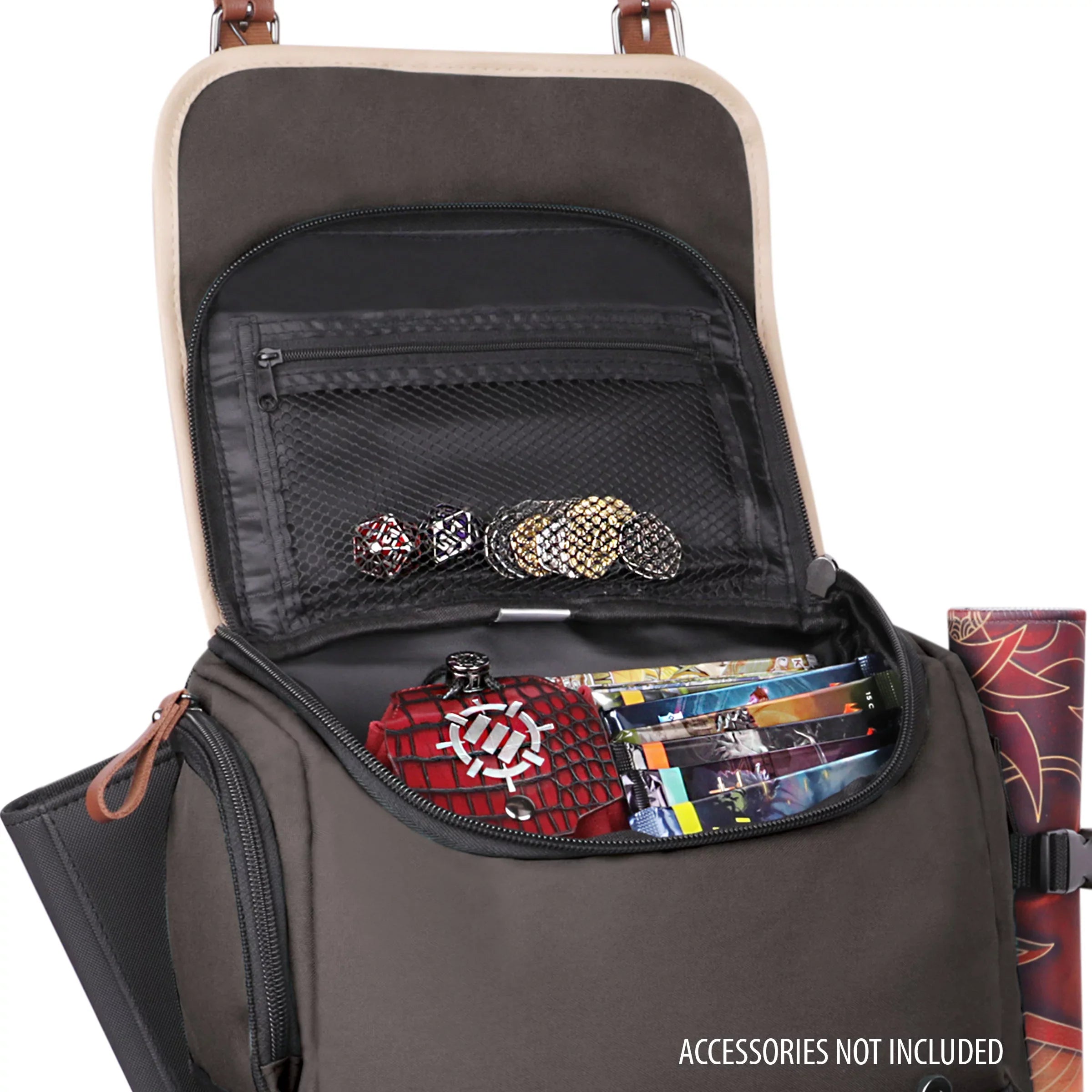ENHANCE Full-Sizeize Trading Card Sizetorage Box Backpack for Playing Card Case - Card Binder Sizepace