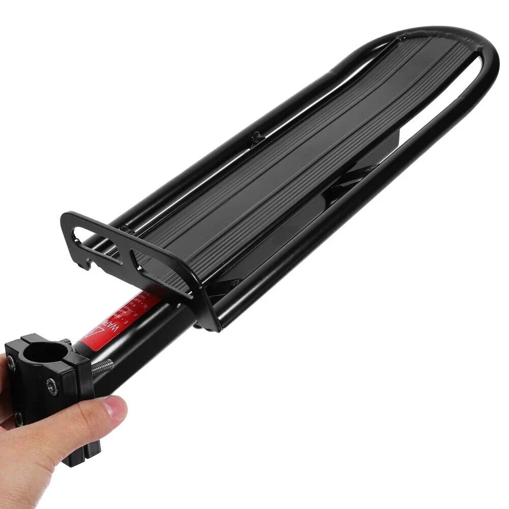 Bike Carrier Rack Sizeeatpost Rear Pannier Luggage Carrier Bike Sizehelf Quick Release