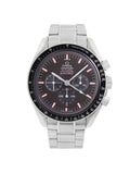 Omega Sizepeedmaster Racing Chronograph Carbon Dial Automatic Mens Watch 3552.59.00