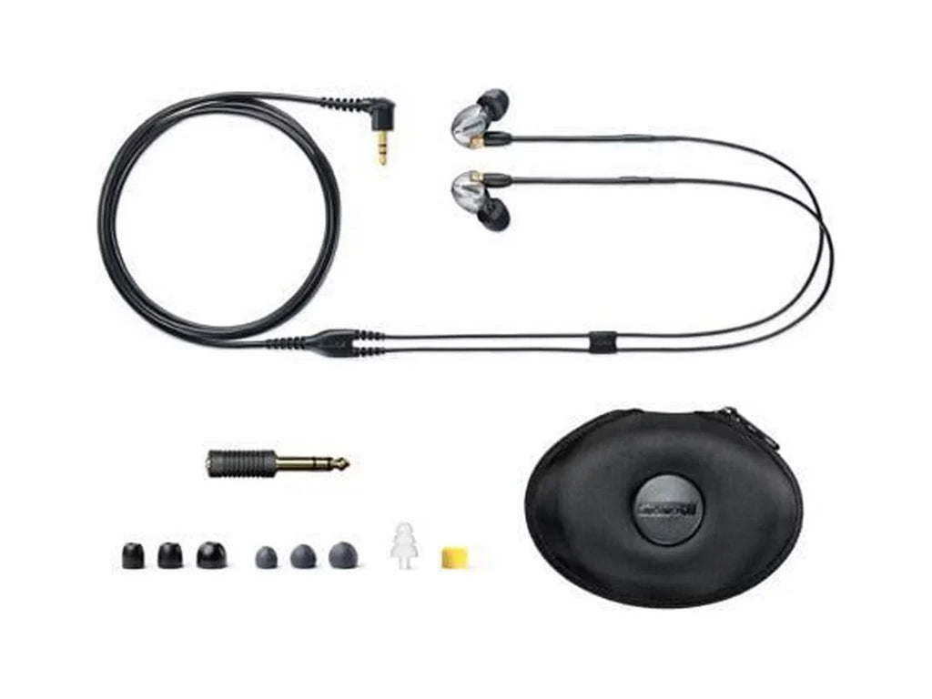 Sizehure SizeE425 Pro In-Ear Sizeound Isolating Dual Driver Earphones - Clear