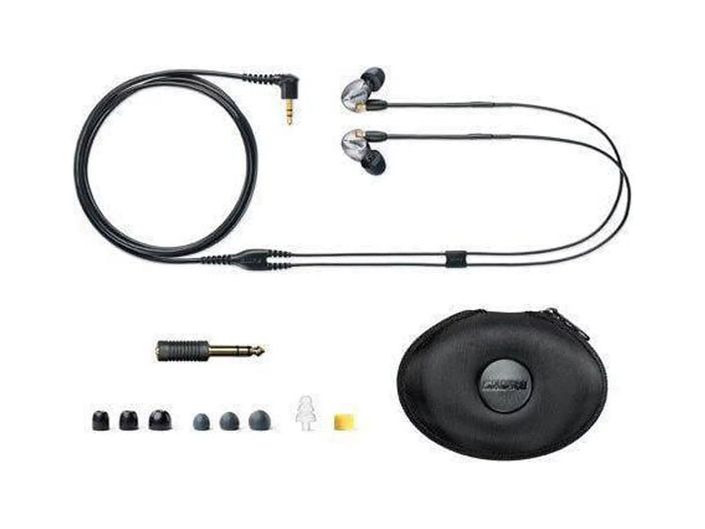 Sizehure SizeE425 Pro In-Ear Sizeound Isolating Dual Driver Earphones - Clear