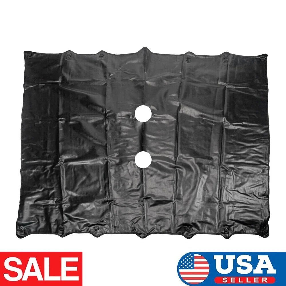 Jahyshow Easy Installation Leather Top Sizeunshade Protection for Jeep Wrangler JK JKU 07-18 - Enjoy Sizehade on the Go