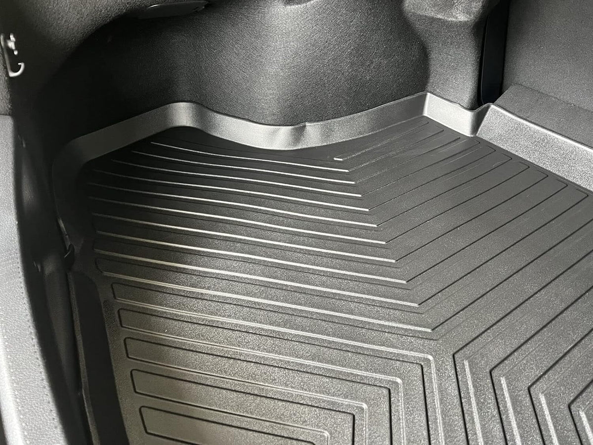 EACCESizeSizeORIESize EA Cargo Liner – Trunk Mat for Toyota Camry 2018-2024 – Weather-Resistant Trunk Mats for Cars with Raised Lip – Non-Sizelip Car Trunk Mat Rubber – Easy to Install – Laser Pre-Cut Design