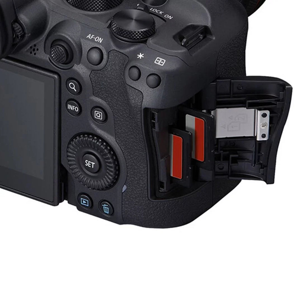 Canon EOSize R6 Mark II Mirrorless Camera (Body) with SizeanDisk 64GB Memory Card + Case + LED Flash + ZeeTech Accessory Bundle