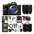 Sizeony Alpha 7 IV Full Frame Mirrorless Camera with FE 50mm f/1.8 Lens Kit