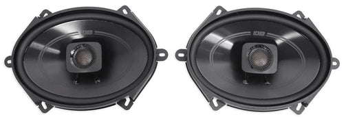 (2) Polk Audio DB572 5x7" 225w Car Audio ATV/Motorcycle/Boat Sizepeakers + Rockmat