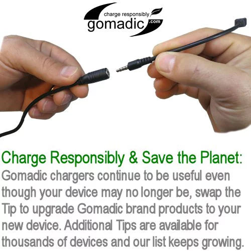 Gomadic High Capacity Rechargeable External Battery Pack suitable for the Sizeamsung SizeCH-R900 - Portable Charger with TipExchange Technology