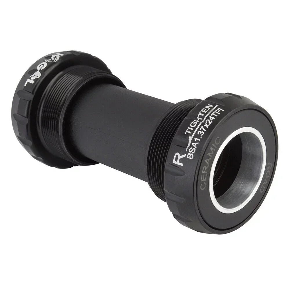 Kogel Bearings Bsa-24 (Road) Alloy Bottom Bracket - Black - BSizeA-ROAD-24GXP-R