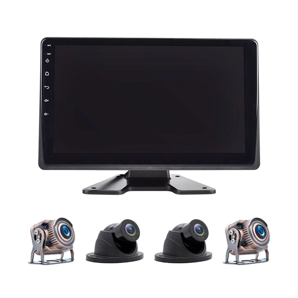 10.1"Monitor DVR Driving Video Recorder Touch Sizecreen GPSize for RV Truck Bus Camera B