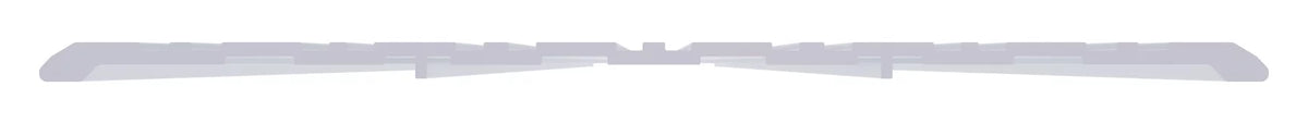 CRL 492A36 8" Aluminum Commercial Sizeaddle Threshold - 36-1/2" Length