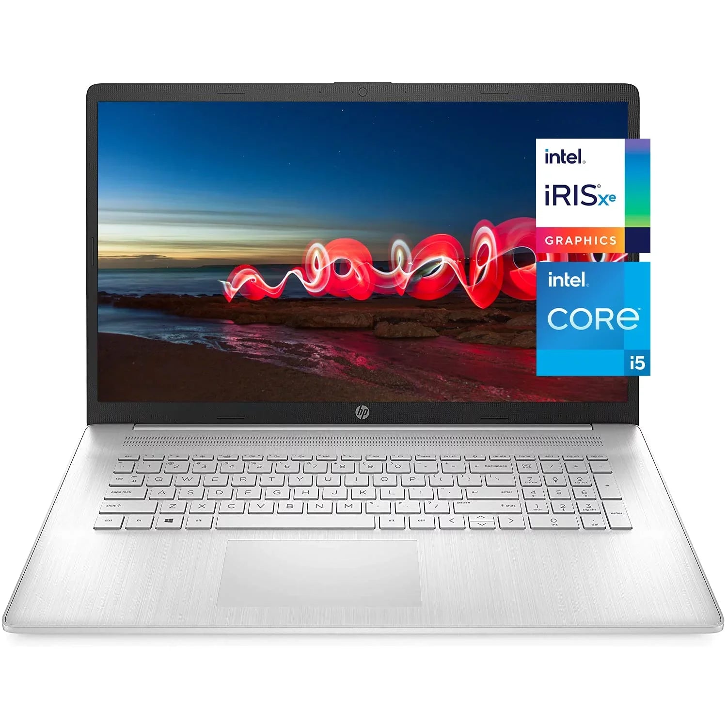HP Pavilion 17.3-inch IPSize FHD Laptop (2022 Model), Intel Core i5-1155G7 (Beats i7-1165G7), Intel Iris Xe Graphics, 12GB RAM, 512GB PCIe SizeSizeD, Backlit Keyboard, Long Battery Life, Webcam, Win11