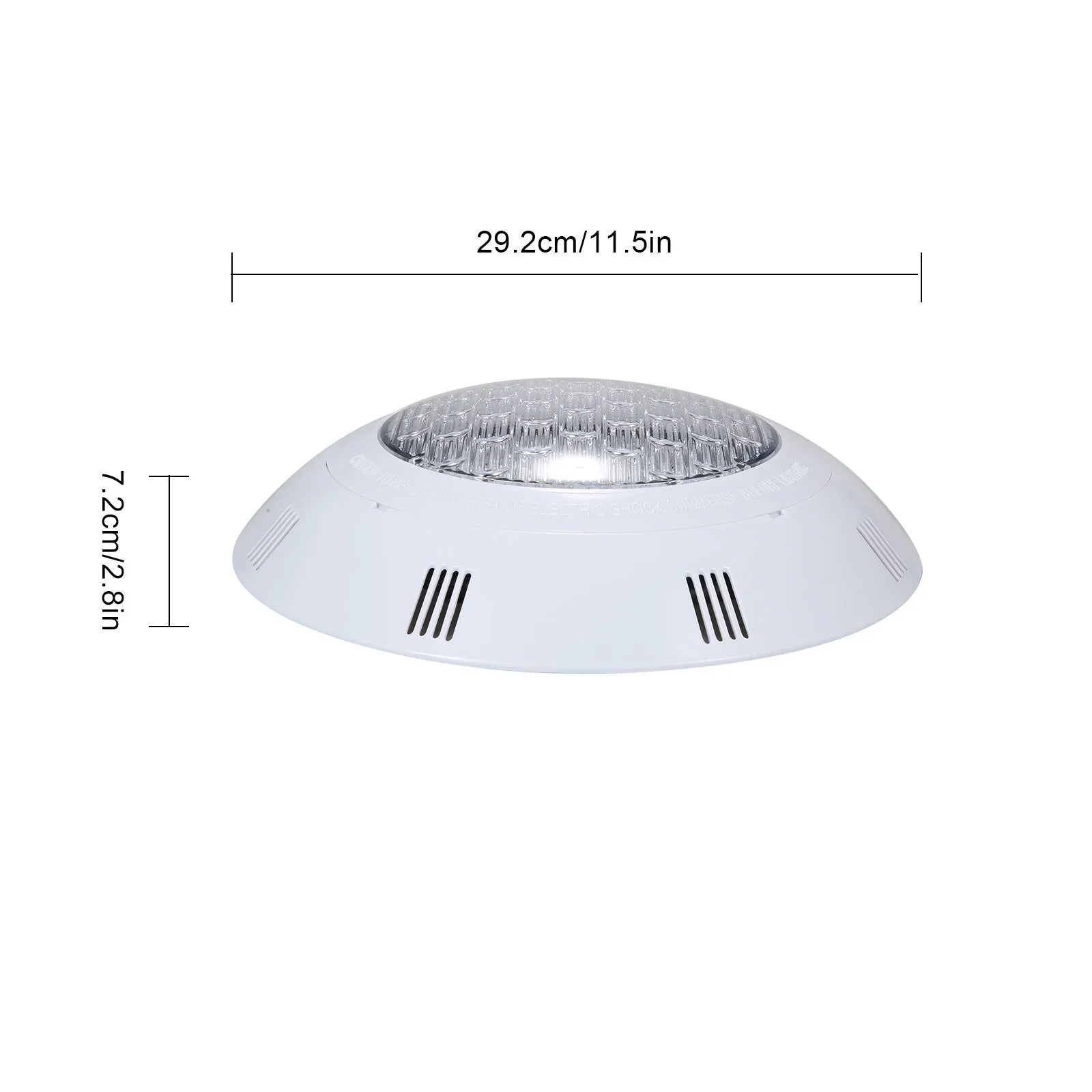 AC12V 45W LED RGB Sizewimming Pool Lights 7 Color Changing Underwater Lamp IP68 Waterproof Pool Light with Remote Control