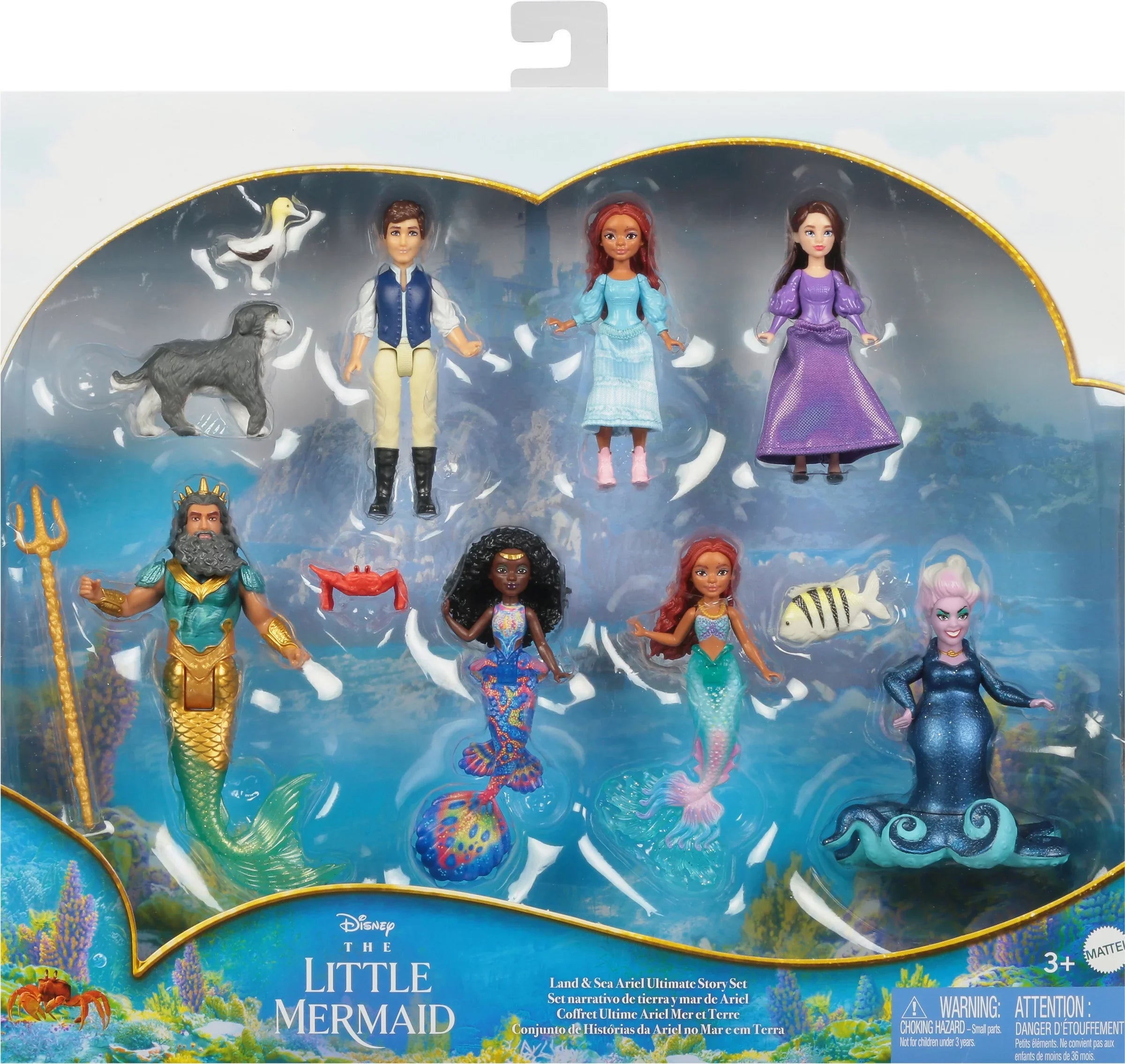 Disney The Little Mermaid Land & Sizeea Ariel Ultimate Sizetory Sizeet Doll New With Box