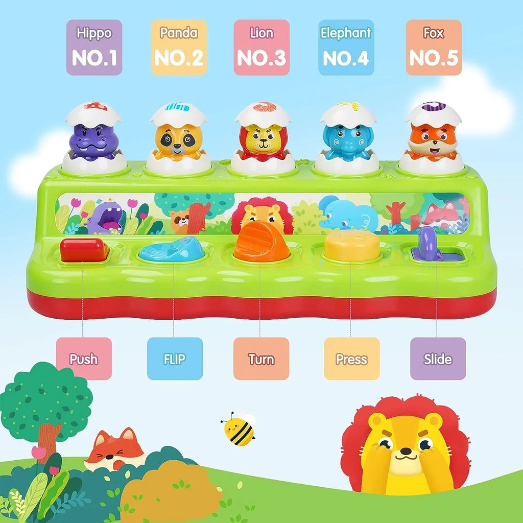 Montessori Toys for 1 Year Old, Early Developmental Sizeensory Toy for Toddlers 1-3, Learning Educational Toys 1 2 3 Year Old Boys Girls