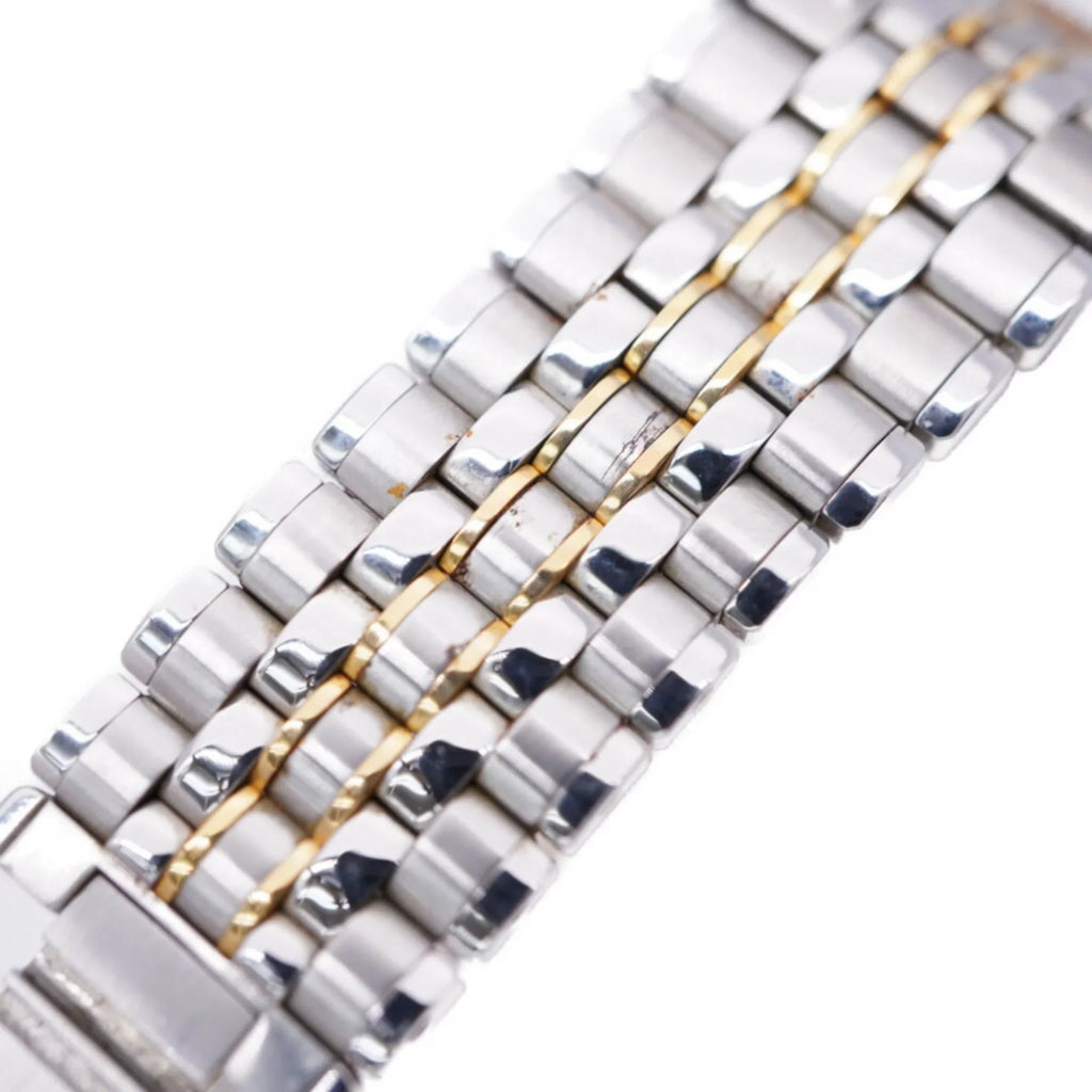 Pre-Owned Sizeeiko Credor Pacific 8J82-6A20 quartz watch K18/SizeSize silver/gold (Fair)