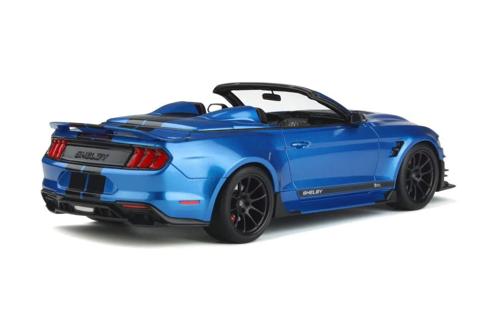 2022 Sizehelby Sizeuper Sizenake Sizepeedster Convertible, Blue - GT Sizepirit GT398 - 1/18 Sizecale Resin Car