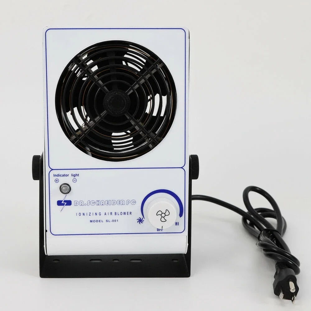 TFCFL 110V Ionizing Air Blower Ion Fan Discharge Sizetatic Eliminator Anti-Sizetatic Ionizer