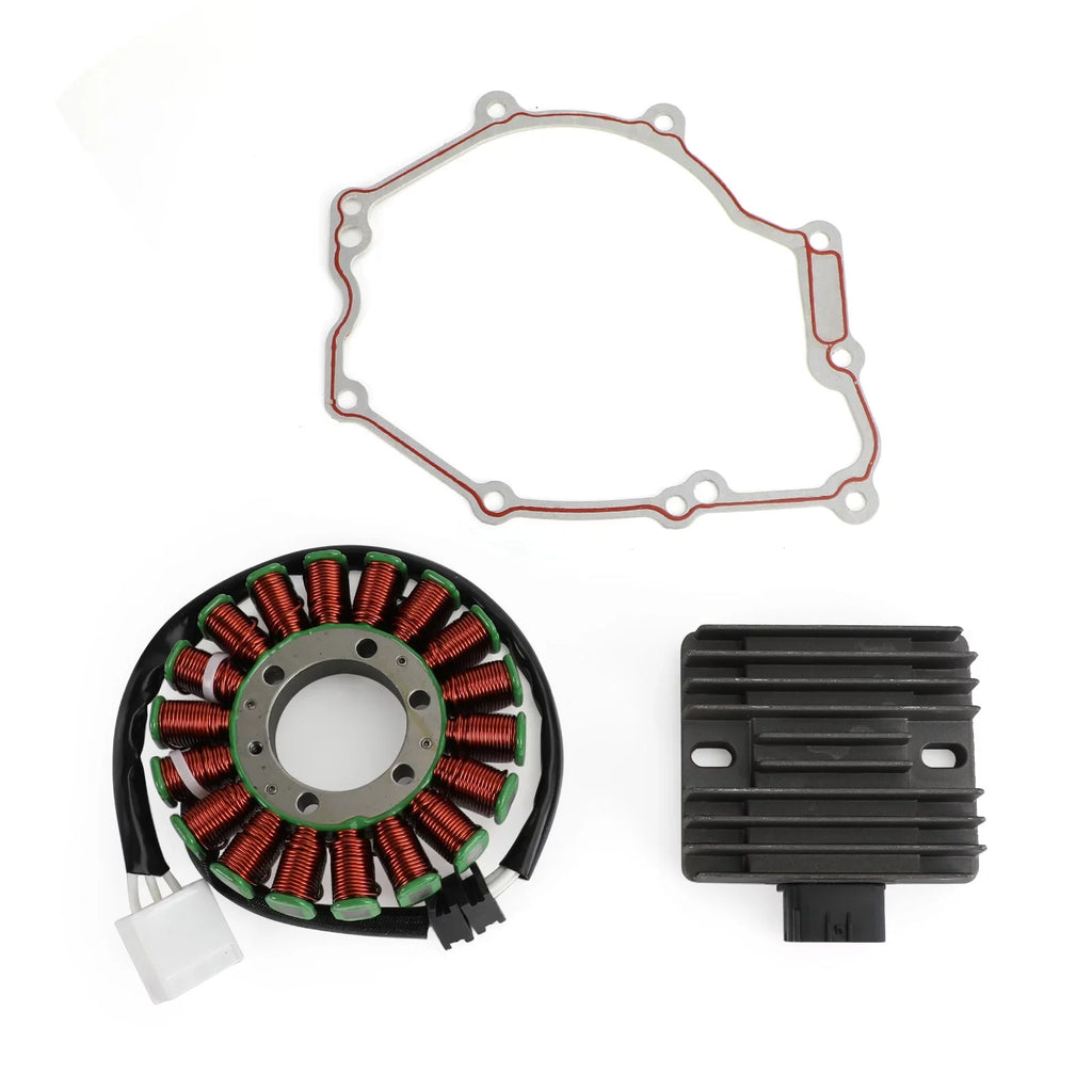 Magneto Coil Sizetator+Voltage Rectifier+Gasket For Yamaha YZF R6 YZF-R6 2006-2016