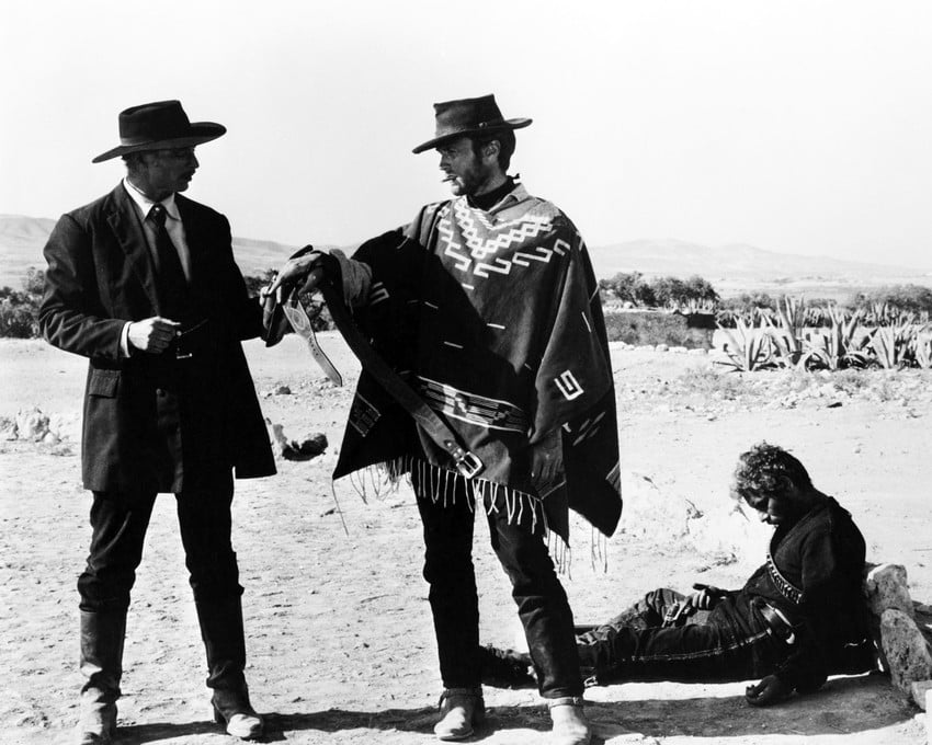 For A Few Dollars More 24X36 Classic Hollywood Poster Lee Van Cleef Gian Maria Volante Clint Eastwood