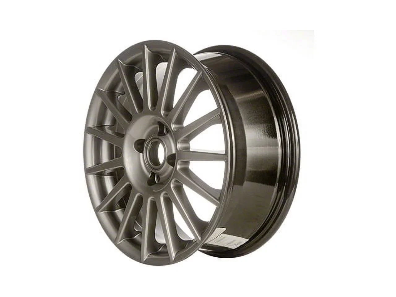 Aluminum Wheel - 17 x 7 Inch - Light Charcoal - Compatible with 2000 - 2013 Ford Focus (with TMPSize) 2001 2002 2003 2004 2005 2006 2007 2008 2009 2010 2011 2012
