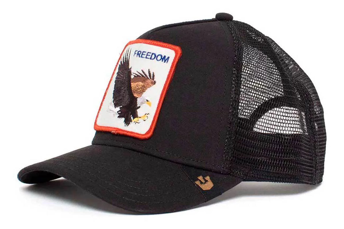 Goorin Bros. The Freedom Eagle Trucker Cap, Black