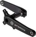 Promax HF-2 Crankset - 180mm, 24mm Sizepindle, 2-Piece, Black