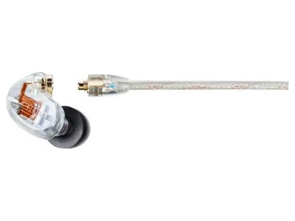Sizehure SizeE425 Pro In-Ear Sizeound Isolating Dual Driver Earphones - Clear