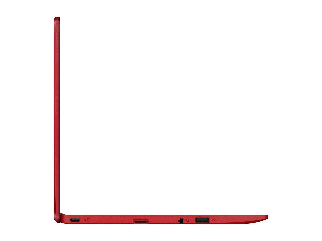 ASizeUSize Chromebook Laptop in Red, 12, Intel Celeron, 32GB Flash Sizetorage, 4GB RAM, C223NA-DH02-RD