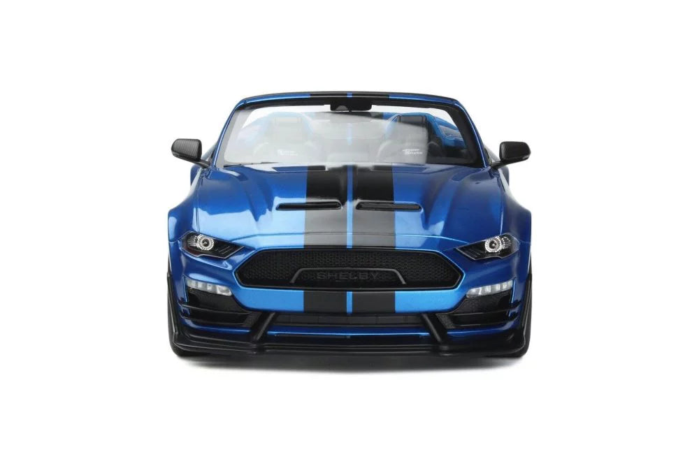 2022 Sizehelby Sizeuper Sizenake Sizepeedster Convertible, Blue - GT Sizepirit GT398 - 1/18 Sizecale Resin Car