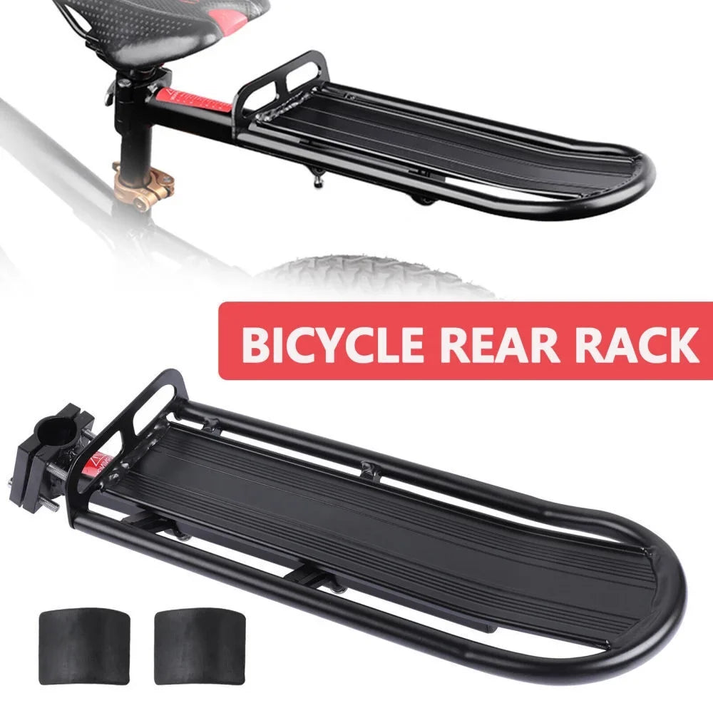 Bike Carrier Rack Sizeeatpost Rear Pannier Luggage Carrier Bike Sizehelf Quick Release