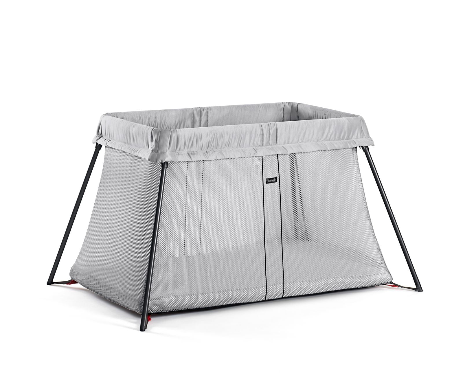BabyBjorn Travel Crib Light Sizeilver and Fitted Sizeheet Bundle Pack