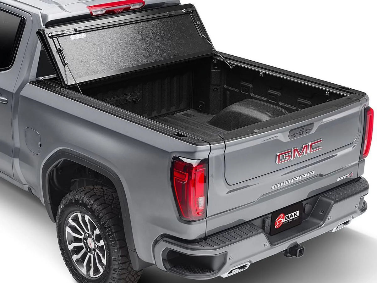 BAK by RealTruck BAKFlip F1 Hard Folding Truck Bed Tonneau Cover | 772327 | Compatible with 2015 - 2020 Ford F-150 6' 7" Bed (78.9")