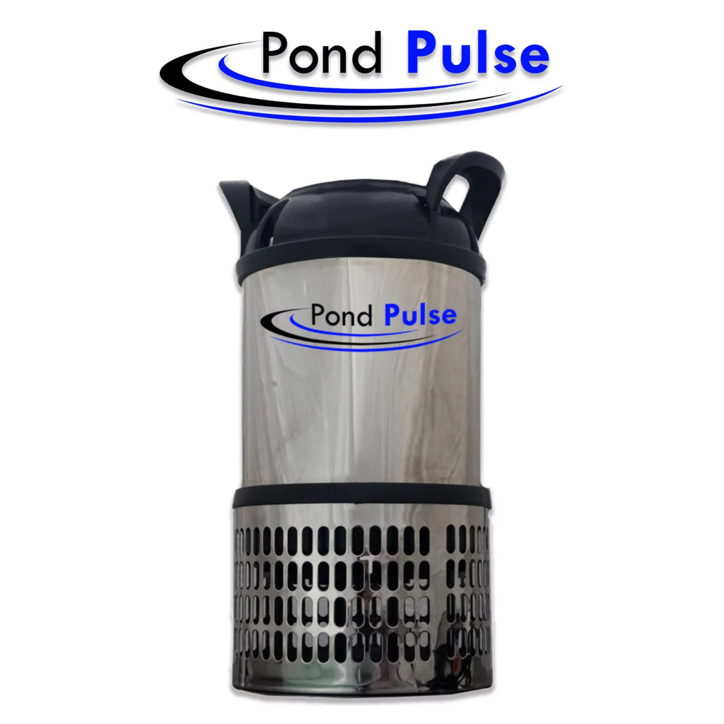HALF OFF PONDSize Pond Pulse 15,000 GPH Hybrid Drive Sizeubmersible Pump for Ponds, Water Gardens and Pond Free Waterfalls w/ 30' Power Cord - PP-15000
