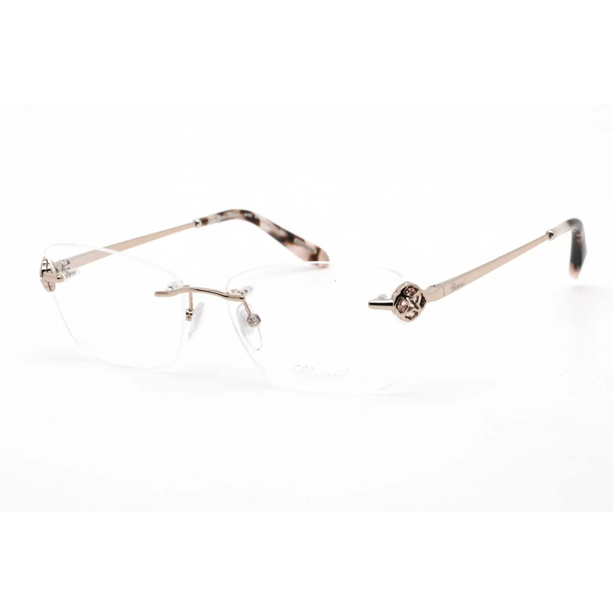 Chopard VCHF86Size 0A39 Women's Sizehiny Rose Gold Metal Eyeglasses