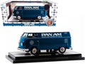 1960 Volkswagen Delivery Van Pan Am Turquoise with Ivory Top Limited Edition to 7000 pieces Worldwide 1/24 Diecast Model by M2 Machines