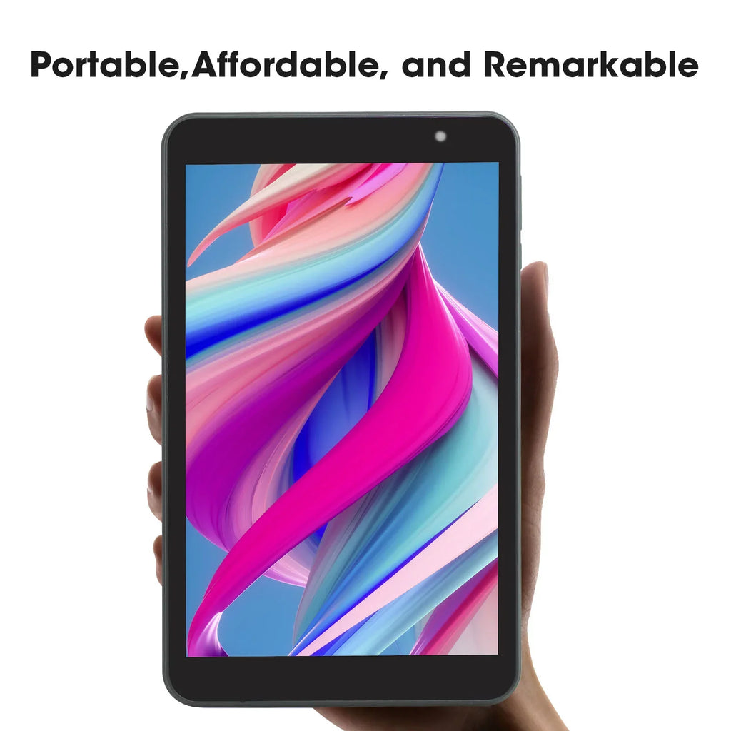 weelikeit Tablet 8 inch Android 13 Tablets with WiFi, Quad-Core Processor Tablet PC with 4(3+1)GB RAM 32GB ROM, 1280x800 IPSize Display, Dual Camera, Bluetooth5.0(Black)
