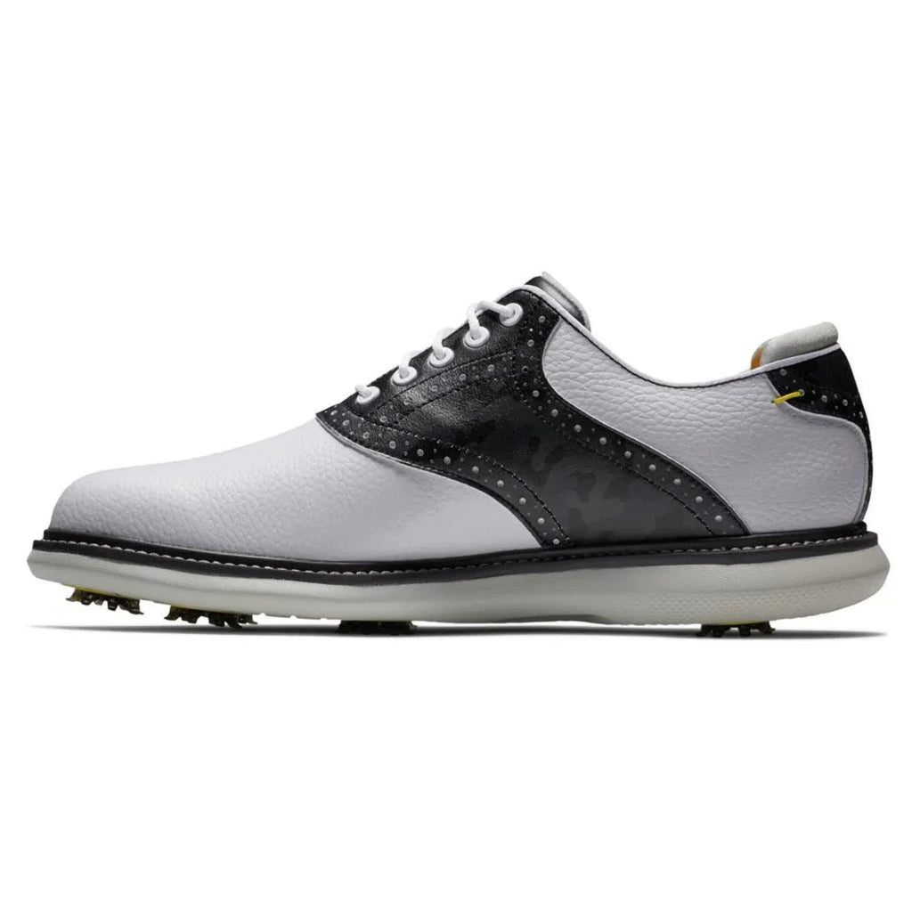 FootJoy Men's Traditions Golf Sizehoes 57903 - Ivory/Gray - 11.5 - Wide