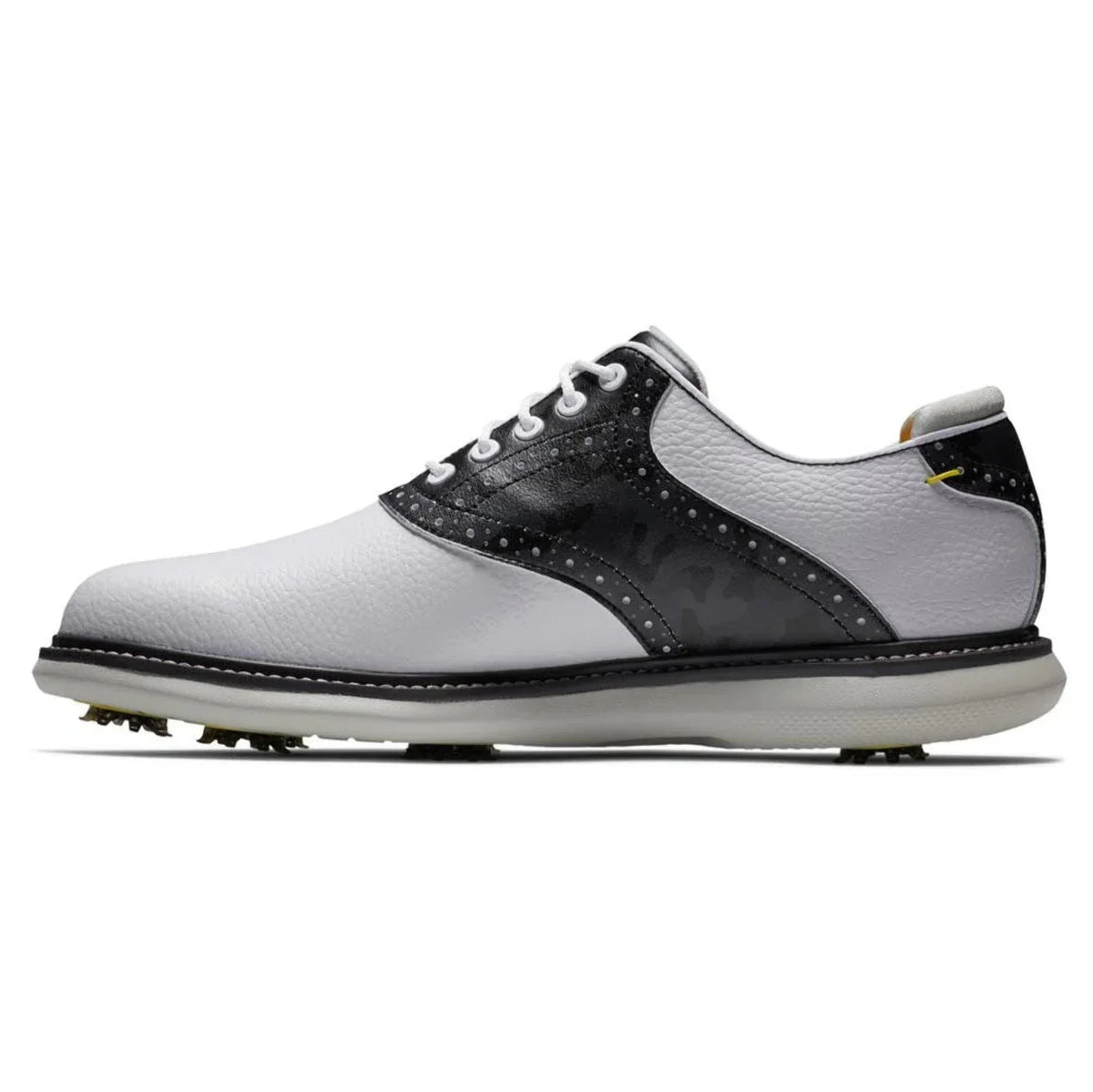 FootJoy Men's Traditions Golf Sizehoes 57903 - Ivory/Gray - 11.5 - Wide
