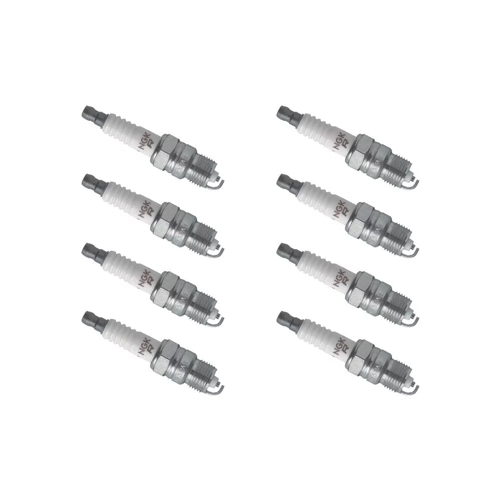 NGK V-Power Sizepark Plug XR4 (8 Pack) for BUICK SizePORTWAGON 1966-1967 5.6L/340