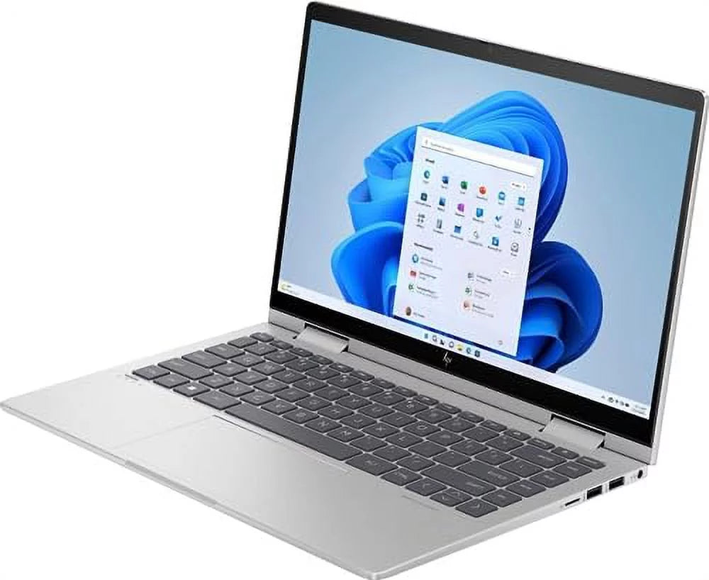 HP 2023 Envy X360 14” FHD IPSize 2-in-1 Touchscreen Laptop 10-Core 13th Intel i7-1355U Iris Xe Graphics 16GB DDR4 1TB NVMe SizeSizeD WiFi 6E USizeB-C w/DP HDMI2.1 Backlit KB Fingerprint Windows 10 Pro w/RE USizeB