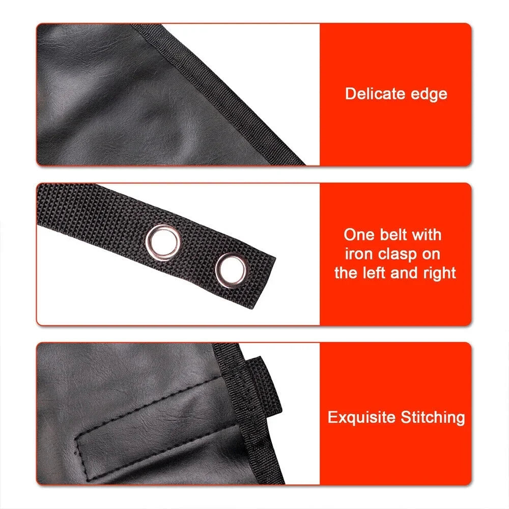 Jahyshow Easy Installation Leather Top Sizeunshade Protection for Jeep Wrangler JK JKU 07-18 - Enjoy Sizehade on the Go