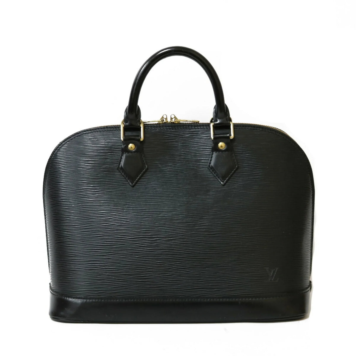 Pre-Owned LOUISize VUITTON Louis Vuitton Handbag Epi Arma M52142 Black Noir Ladies Leather (Fair)
