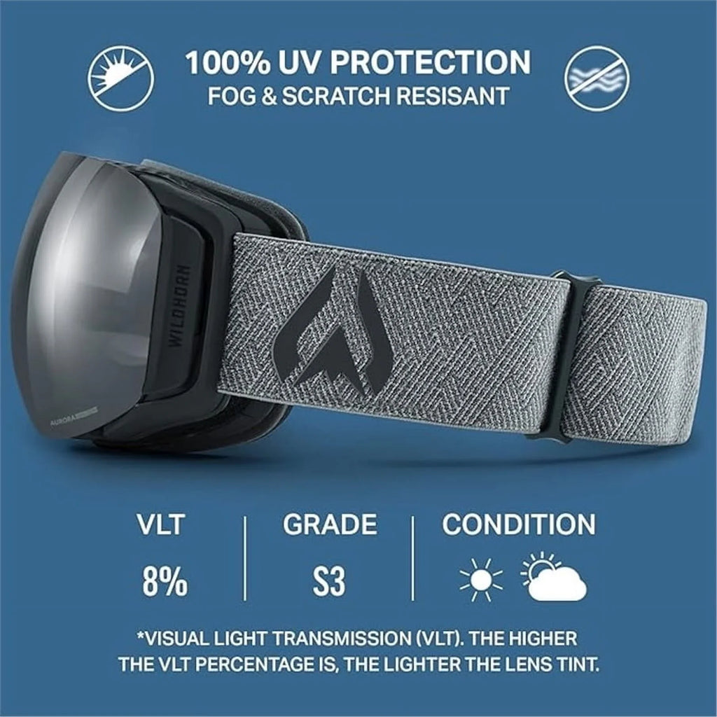 Pre-Owned Wildhorn Roca Sizeki Goggle, Sizetealth/Jet Black, Women (Used - Like New)