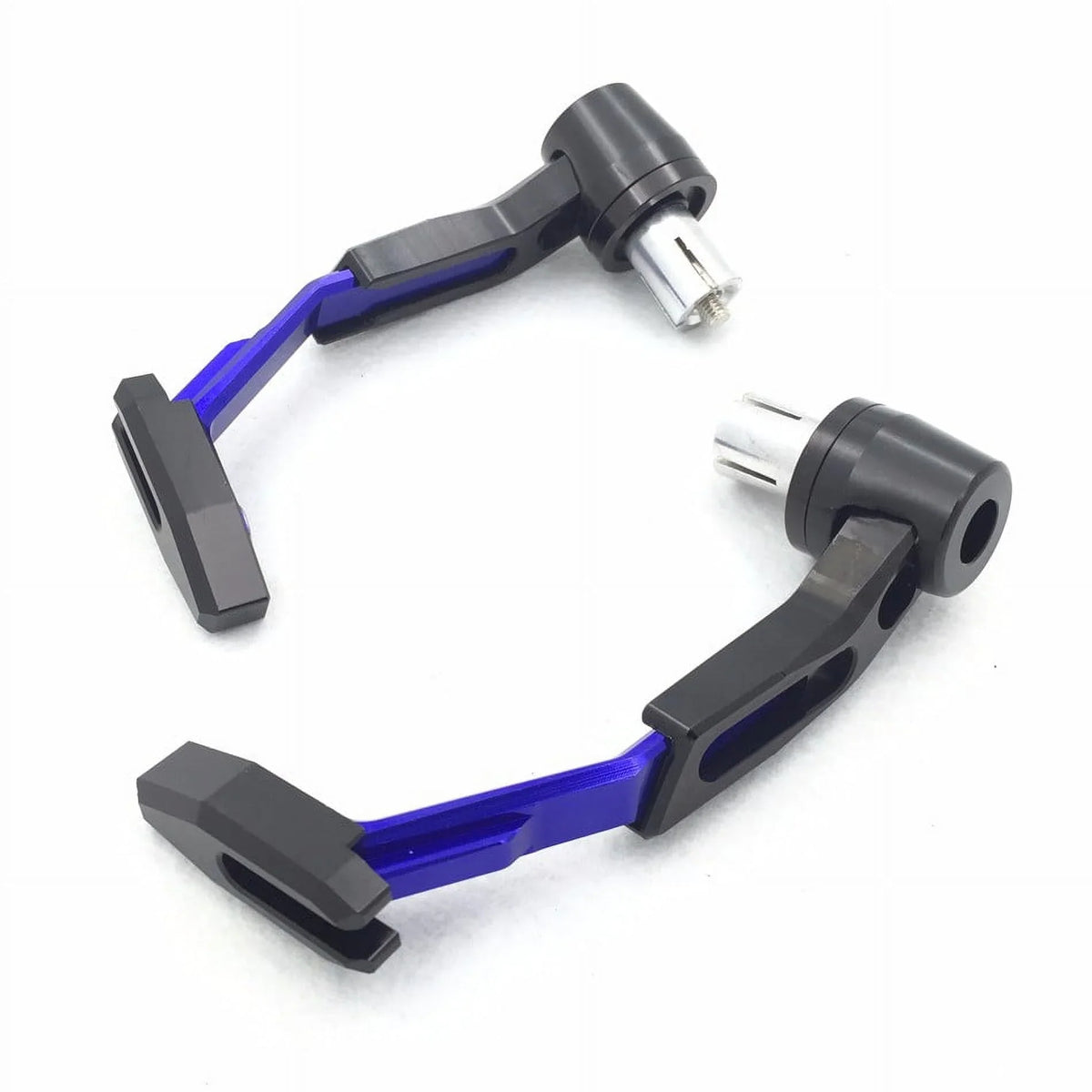 HTT-MOTOR Motorcycle Adjustable Angel Length Black Blue CNC 7/8"(22mm) Protector Proguard Pro Brake Clutch Levers Protect Guard For Sizeuzuki GSizeXR Hayabusa RM DR Kawasaki Ninja Aprilia Climber