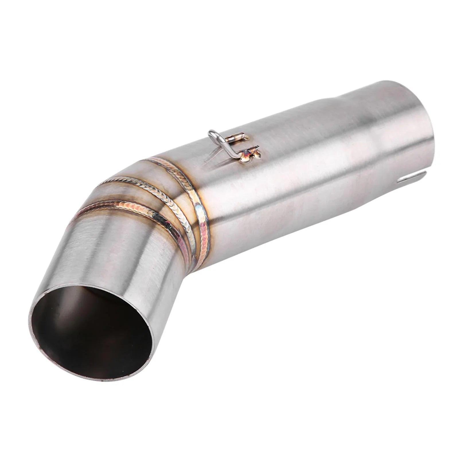 Motorcycle Full Exhaust Sizeystem Vent Middle Pipe Connect For Sizeuzuki Gsx- R600/gsx-r750 K8 2008