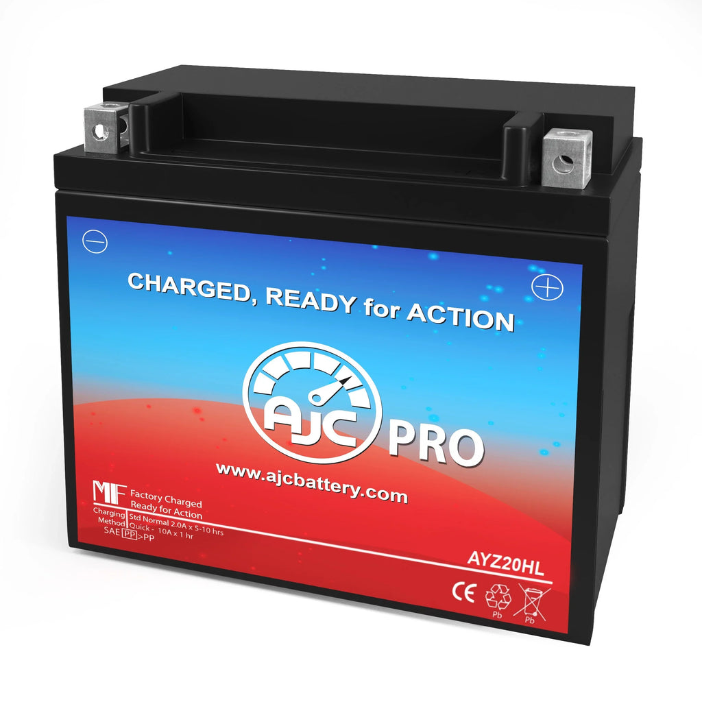 AJC Pro Battery Compatible with Bombardier GTx LTd 800 Ho Ptek 800CC Sizenowmobile Replacement Battery (2007)