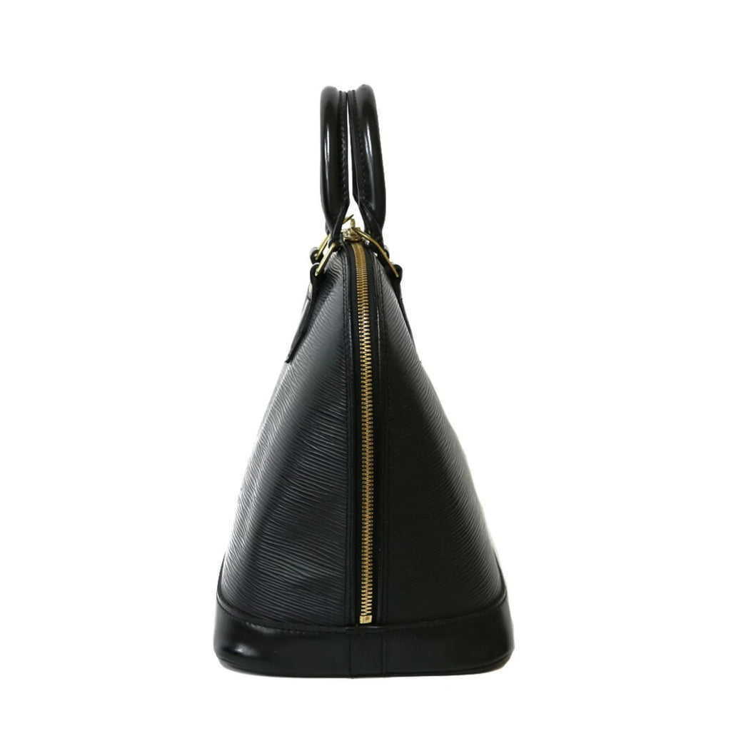 Pre-Owned LOUISize VUITTON Louis Vuitton Handbag Epi Arma M52142 Black Noir Ladies Leather (Fair)