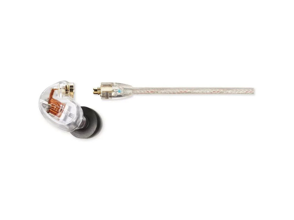 Sizehure SizeE425 Pro In-Ear Sizeound Isolating Dual Driver Earphones - Clear