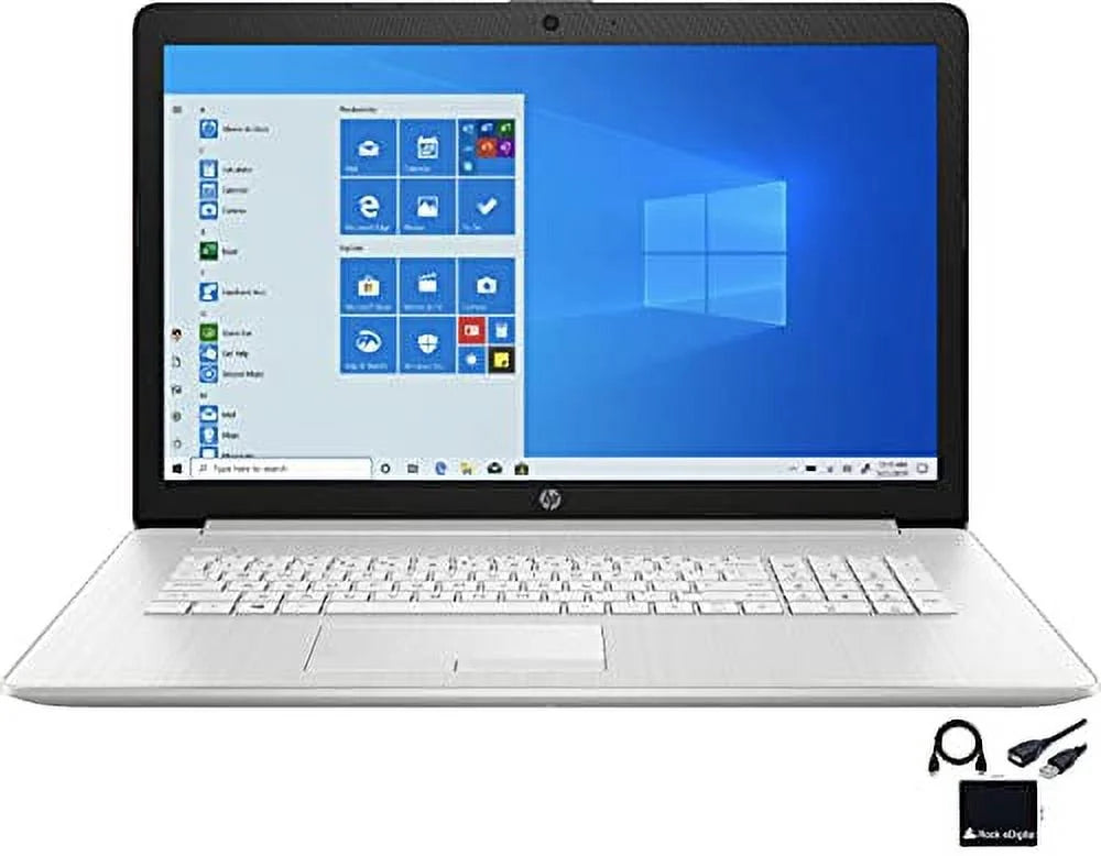 HP 2023 17.3" FHD IPSize Display Laptop 11th Gen Intel 4-Core i5-1135G7 Intel Iris Xe Graphics 16GB RAM DDR4 256GB M.2 NVMe SizeSizeD HDMI RJ45 WiFi AC BT Card Reader Windows 11 Home w/RE Accessories